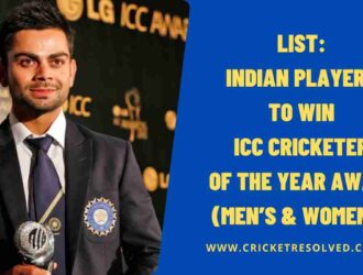 List: Indian Players to Win ICC Cricketer of the Year Award (Men’s & Women’s)