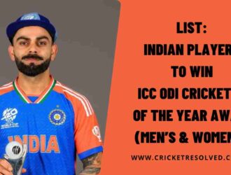 List: Indian Players to Win ICC ODI Cricketer of the Year Award (Men’s & Women’s)