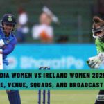 IND W vs IRE W 2025: Ireland Women Tour of India Schedule, Venue, Squads, and Broadcast Details