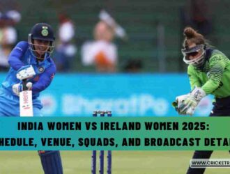 IND W vs IRE W 2025: Ireland Women Tour of India Schedule, Venue, Squads, and Broadcast Details