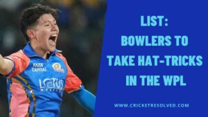 List: Bowlers to Take Hat-Tricks in the WPL