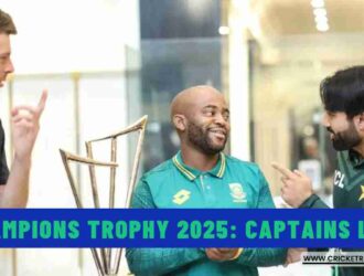 Champions Trophy 2025: Meet Captains of All 8 Teams