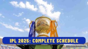 IPL 2025: Schedule, Venues, Squads, and Broadcast Details