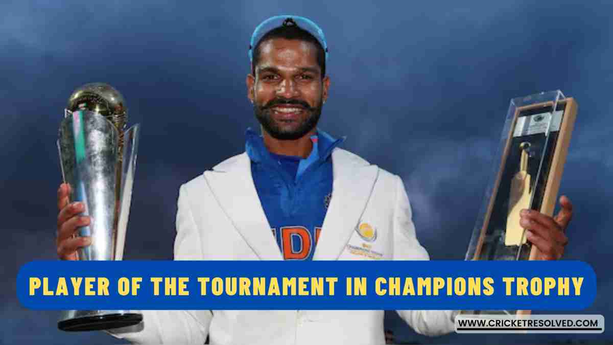 Player of the Tournament in Every Champions Trophy Edition