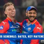 DC IPL 2025 Schedule: Dates, Key Matches, Venues, Squad