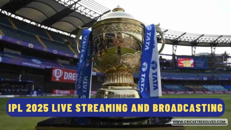 IPL 2025 Live Streaming and Broadcasting: Know Where to Watch