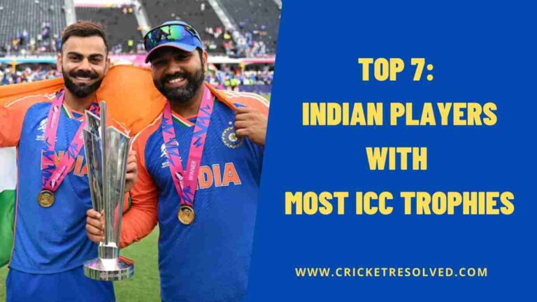 Top 7: Indian Players with Most ICC Trophies