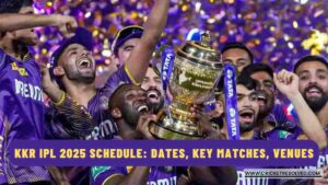 KKR IPL 2025 Schedule: Dates, Key Matches, Venues, Squad