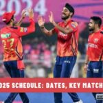 PBKS IPL 2025 Schedule: Dates, Key Matches, Venues, Squad