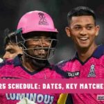 RR IPL 2025 Schedule: Dates, Key Matches, Venues, Squad