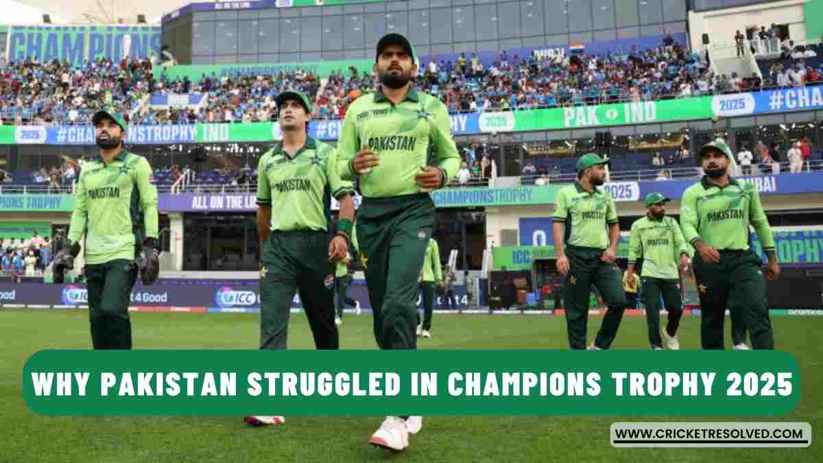 Why Pakistan Struggled in Their Home Tournament