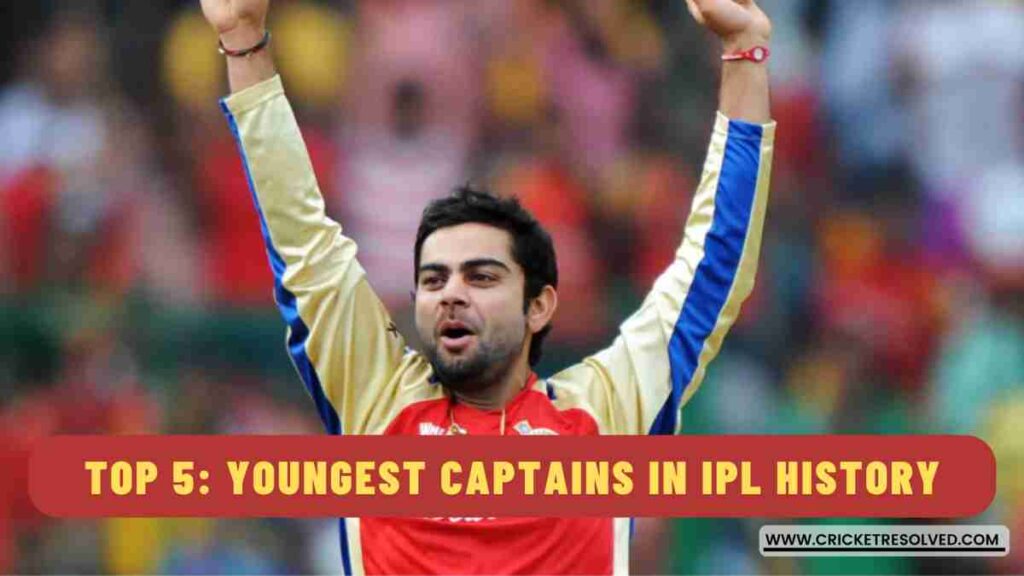 Top 5: Youngest Captains in IPL History