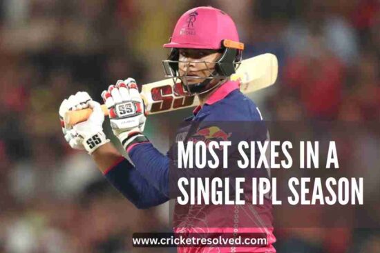 Most Sixes in a Single IPL Season