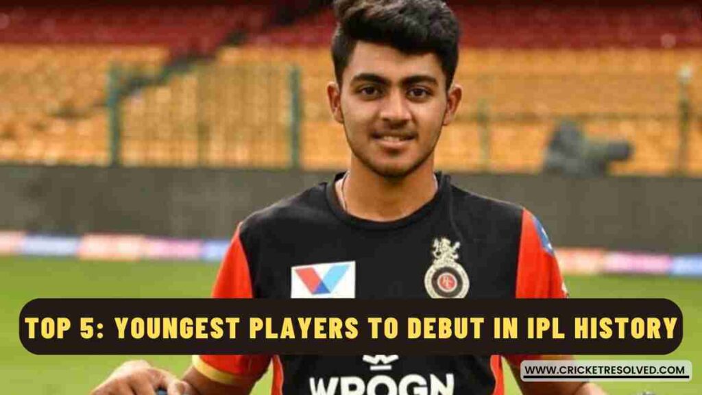 Top 5: Youngest Players to Debut in IPL History