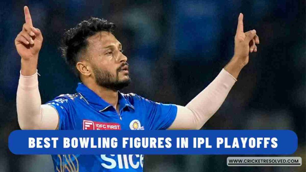 Top 5: Best Bowling Figures in IPL Playoffs