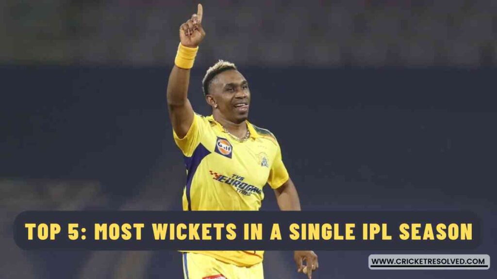 Top 5: Bowlers with Most Wickets in a Single IPL Season