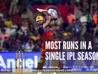 Most Runs in a Single IPL Season