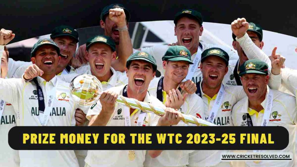 What is the Prize Money for the WTC 2023-25 Final?