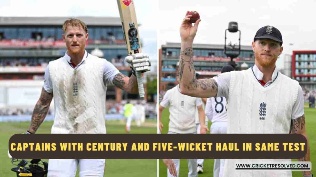 List: Captains to Score a Century and Take Five-Wicket Haul in Same Test