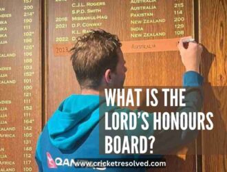 What is the Lord’s Honours Board?