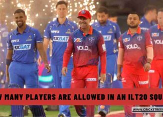 How Many Players are Allowed in an ILT20 Squad?
