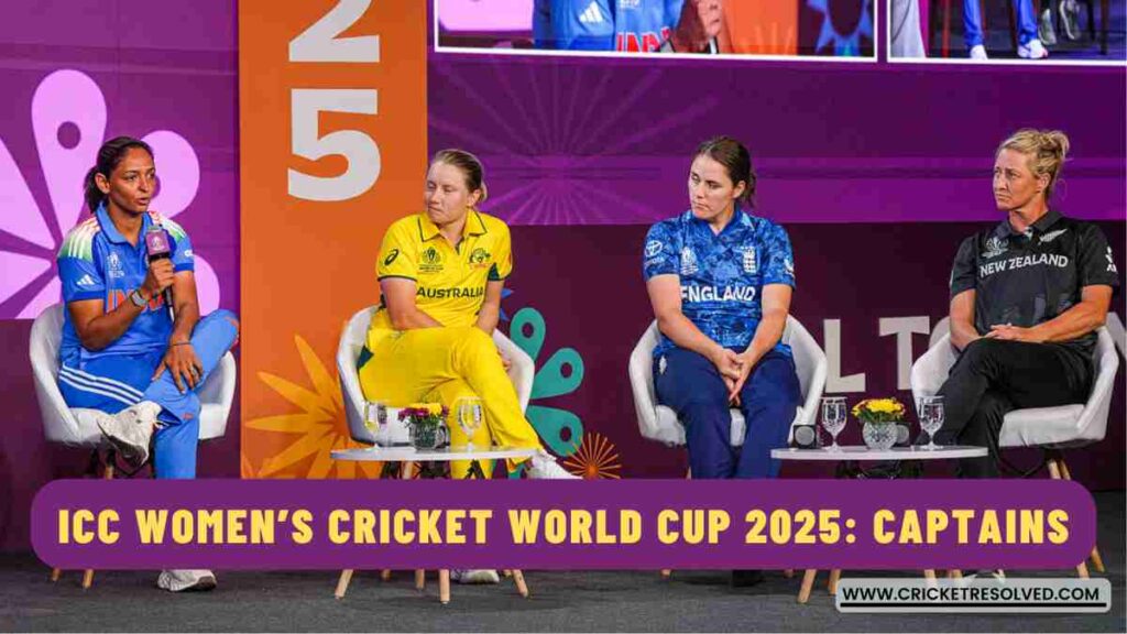 ICC Women’s Cricket World Cup 2025: Captains of All Teams