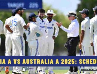 India A vs Australia A 2025: Schedule, Venues, Squads