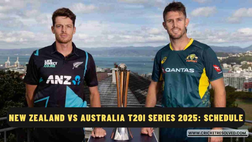 New Zealand vs Australia T20I Series 2025: Schedule, Venue, Squads, Broadcast Details
