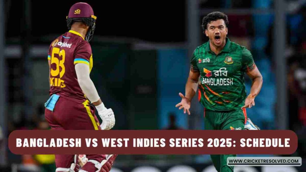 Bangladesh vs West Indies ODI & T20I Series 2025: Schedule, Venues, Squads, Broadcast Details