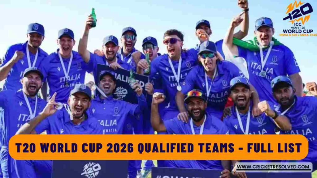 T20 World Cup 2026 Qualified Teams - Full List