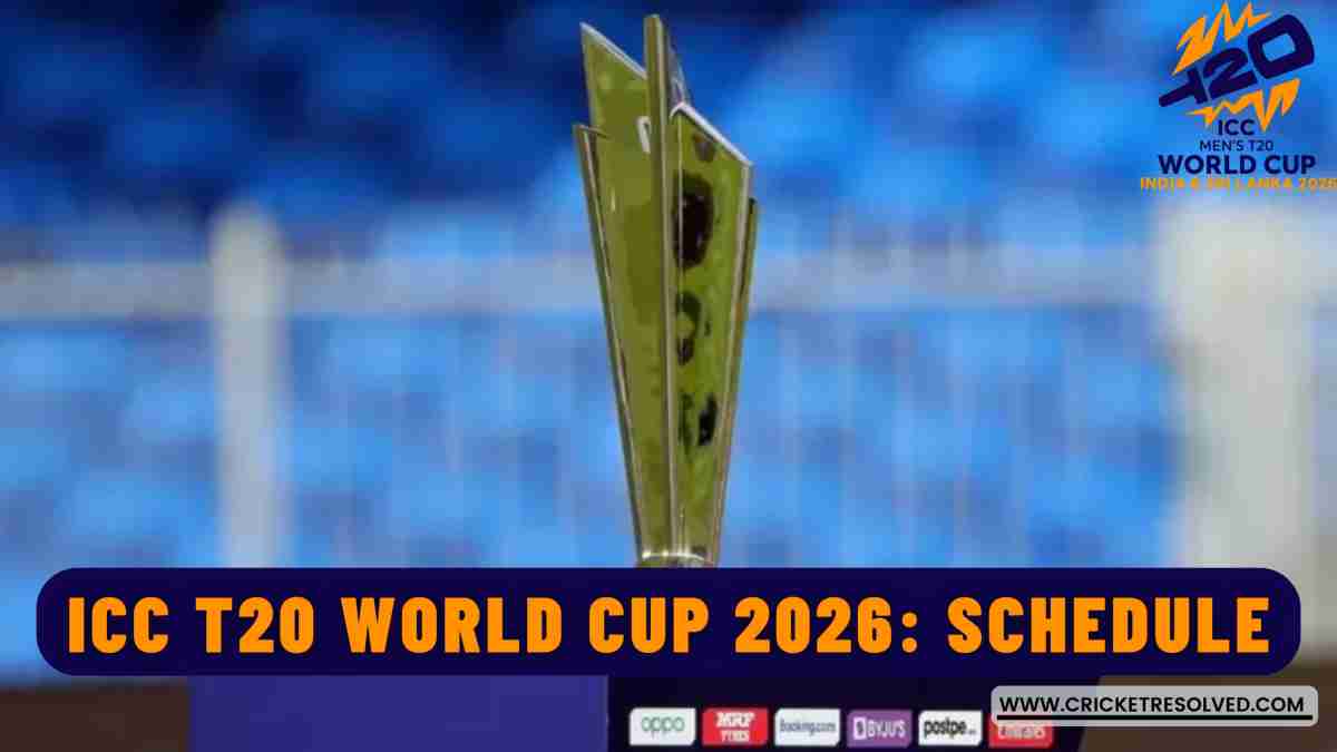 ICC T20 World Cup 2026: Schedule, Teams, Venues, & Broadcast Details