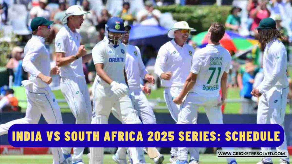India vs South Africa 2025 Series: Schedule, Venues, Squads, Broadcast Details