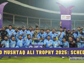 Syed Mushtaq Ali Trophy 2025: Schedule, Teams, Squads, Venues, & Broadcast Details