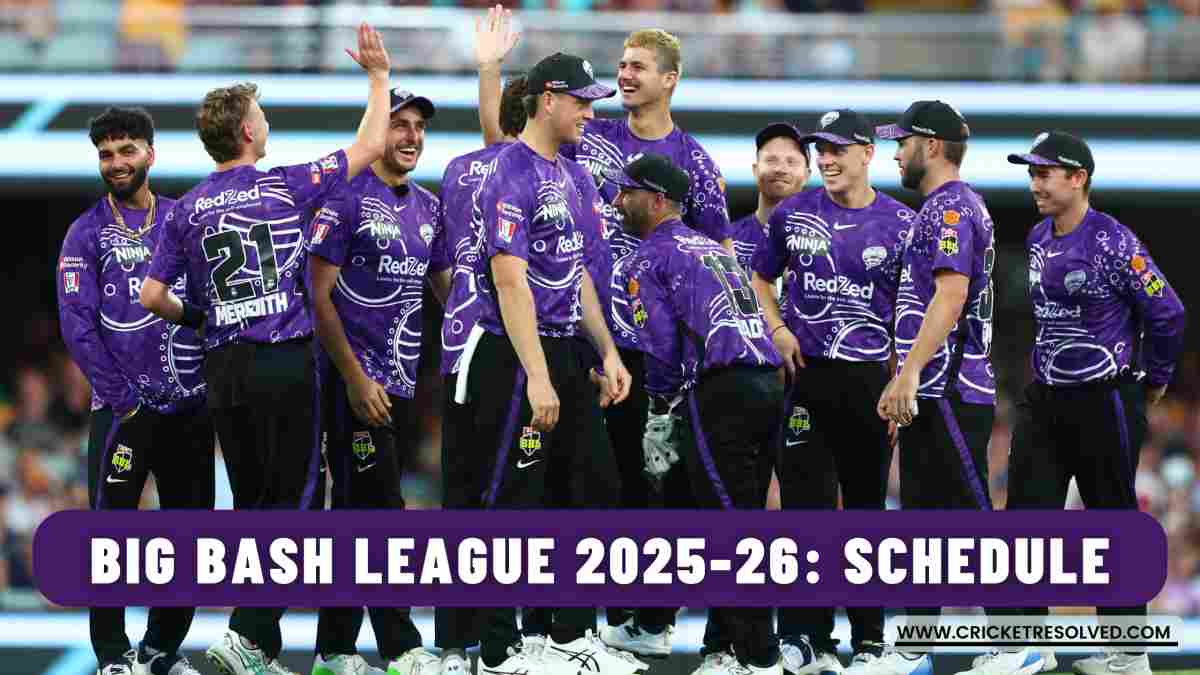 Big Bash League 2025-26: Schedule, Teams, Squads, Venues, & Broadcast Details