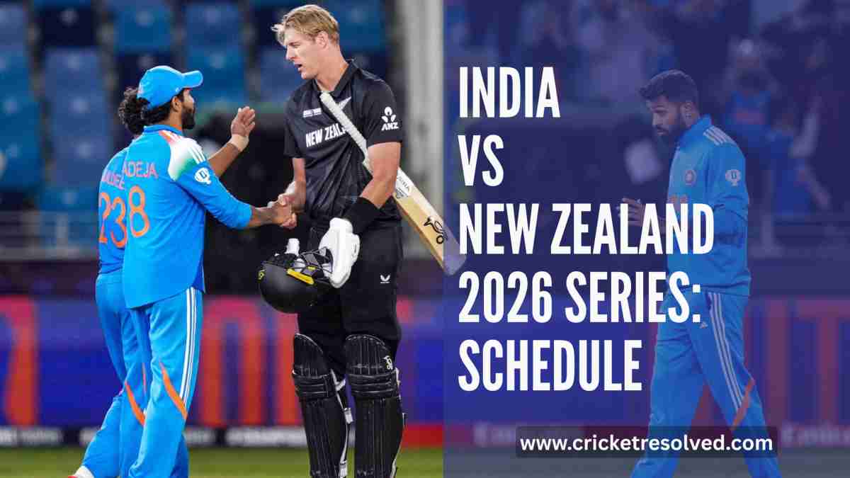 India vs New Zealand 2026 Series: Schedule, Venues, Squads, Broadcast Details