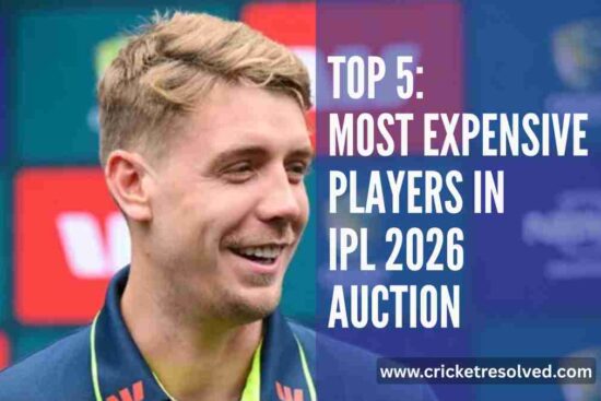 Top 5: Most Expensive Players in IPL 2026 Auction