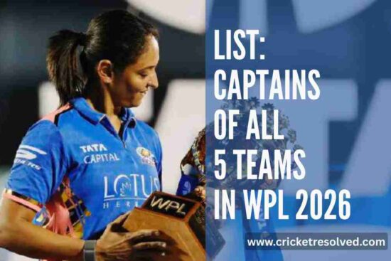 List: Captains of All 5 Teams in WPL 2026