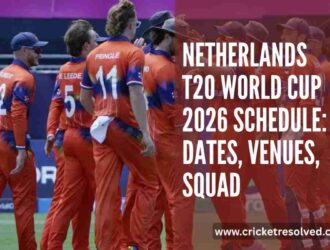 Netherlands T20 World Cup 2026 Schedule: Dates, Venues, Squad