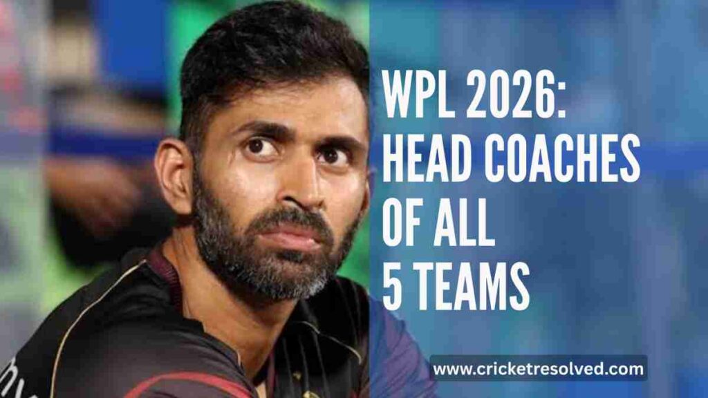 WPL 2026: Head Coaches of All 5 Teams