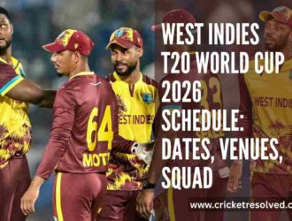West Indies T20 World Cup 2026 Schedule: Dates, Venues, Squad