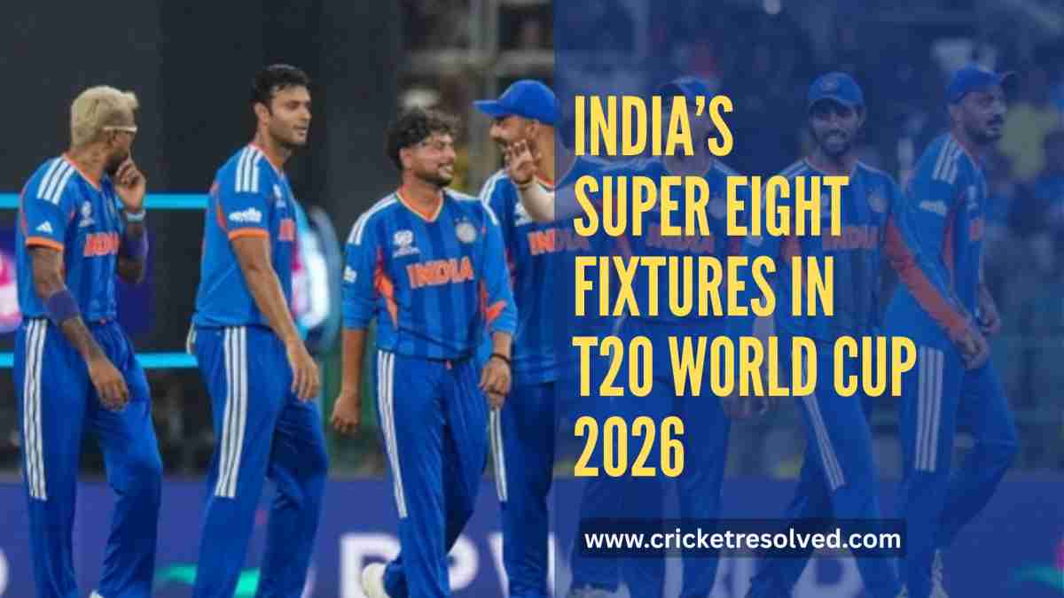 T20 World Cup 2026: Who will India face in the Super Eights?