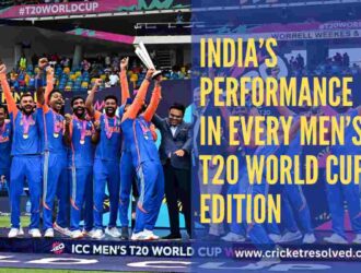 India’s Performance in Every Men’s T20 World Cup Edition