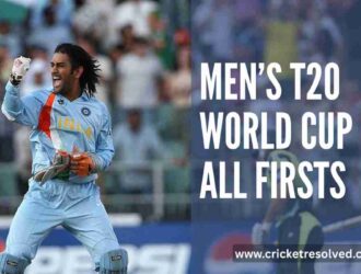 Men’s T20 World Cup - All Firsts