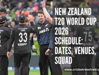 New Zealand T20 World Cup 2026 Schedule: Dates, Venues, Squad