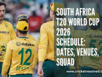 South Africa T20 World Cup 2026 Schedule: Dates, Venues, Squad