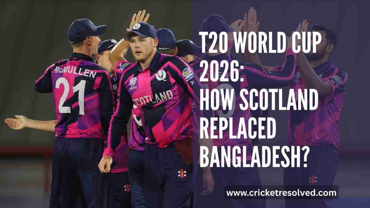 T20 World Cup 2026: How Scotland replaced Bangladesh?