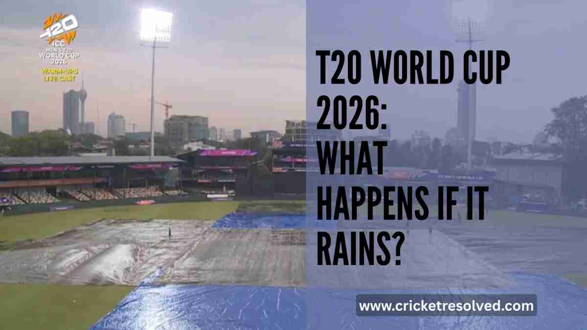 T20 World Cup 2026: What happens if it rains?