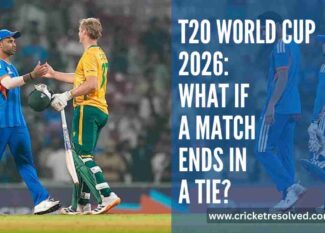 T20 World Cup 2026: What if a match ends in a tie?