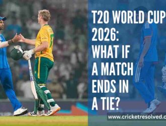 T20 World Cup 2026: What if a match ends in a tie?