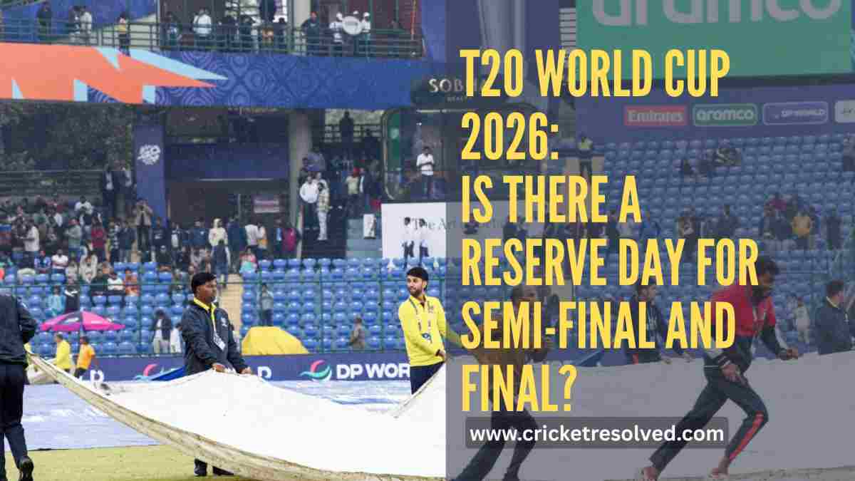 T20 World Cup 2026: Is there a reserve day for semi-final and final?